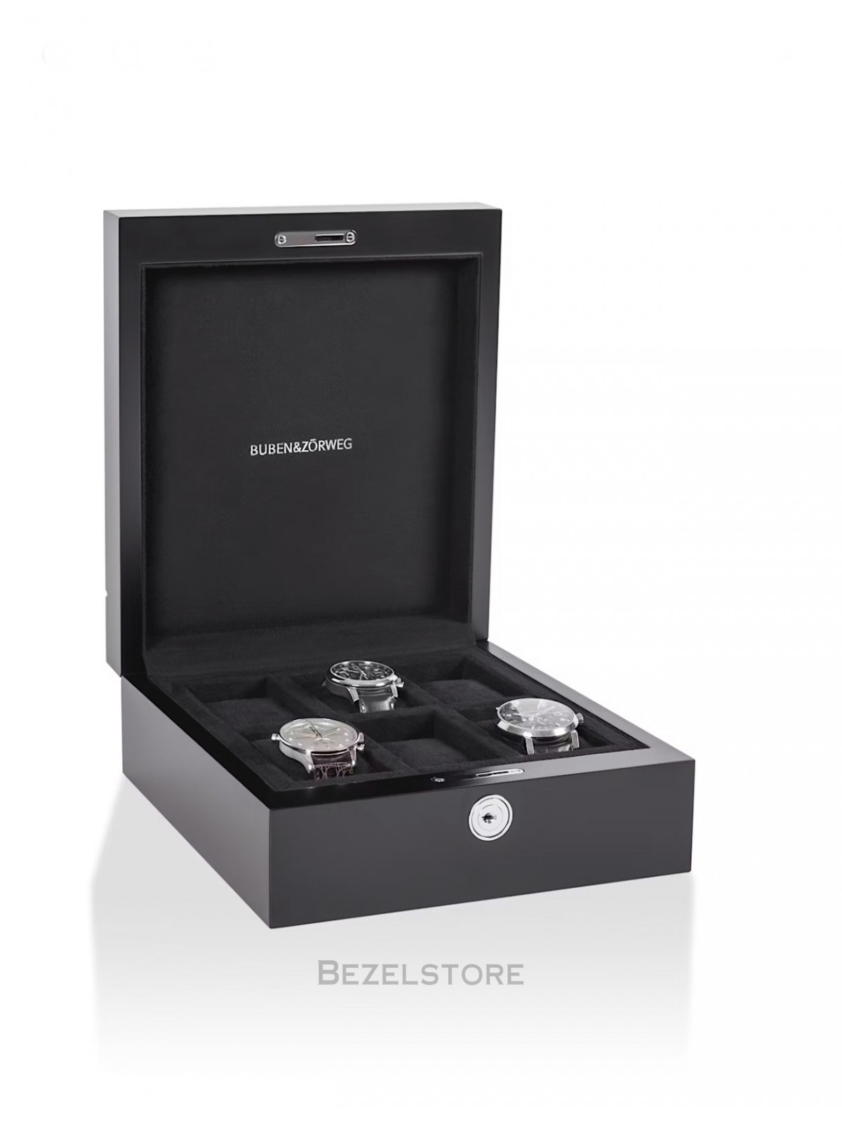 Шкатулка для хранения часов Buben & Zorweg Neo Case Matte Carbon